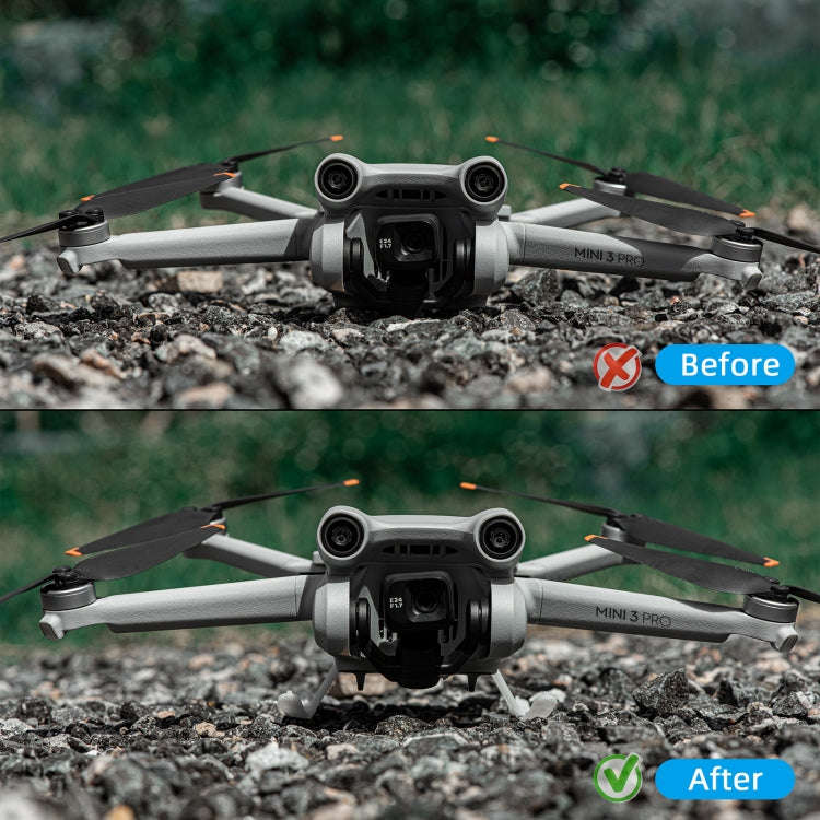 STARTRC Folding Anti-fall Anti-dirt Heightened Landing Gear Training Rack for DJI Mini 3 Pro, For...