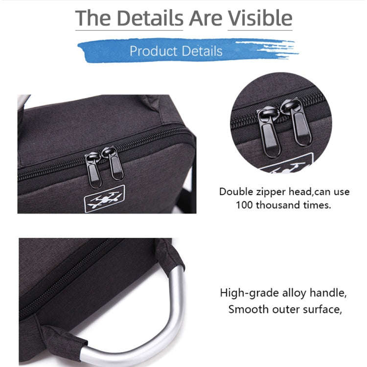 For DJI Mini 2 SE Shockproof Single Shoulder Storage Carrying Case Box Bag, Size: 30 x 22 x 8.5cm...