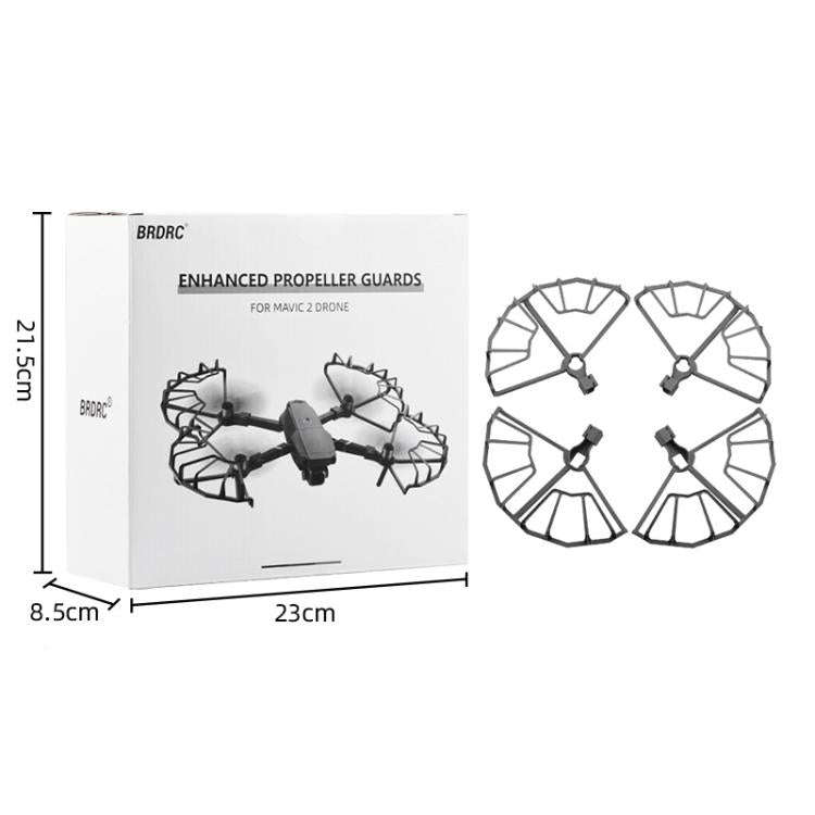 For DJI Mavic 2 Pro / Zoom BRDRC Drone Propeller Protective Guard Anti-collision Ring, For DJI Ma...