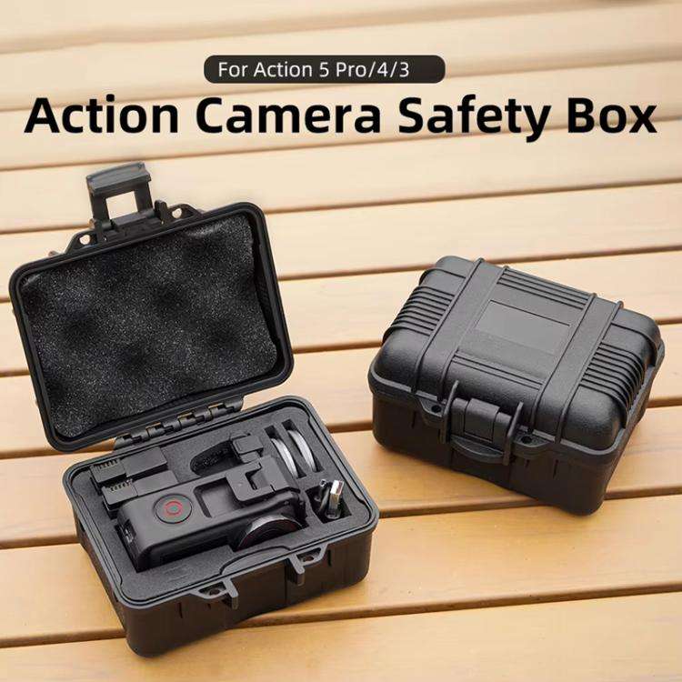 For DJI OSMO Action 5 Pro / 4 / 3 Camera Hard Storage Box Bag Protective Case, For DJI OSMO Actio...