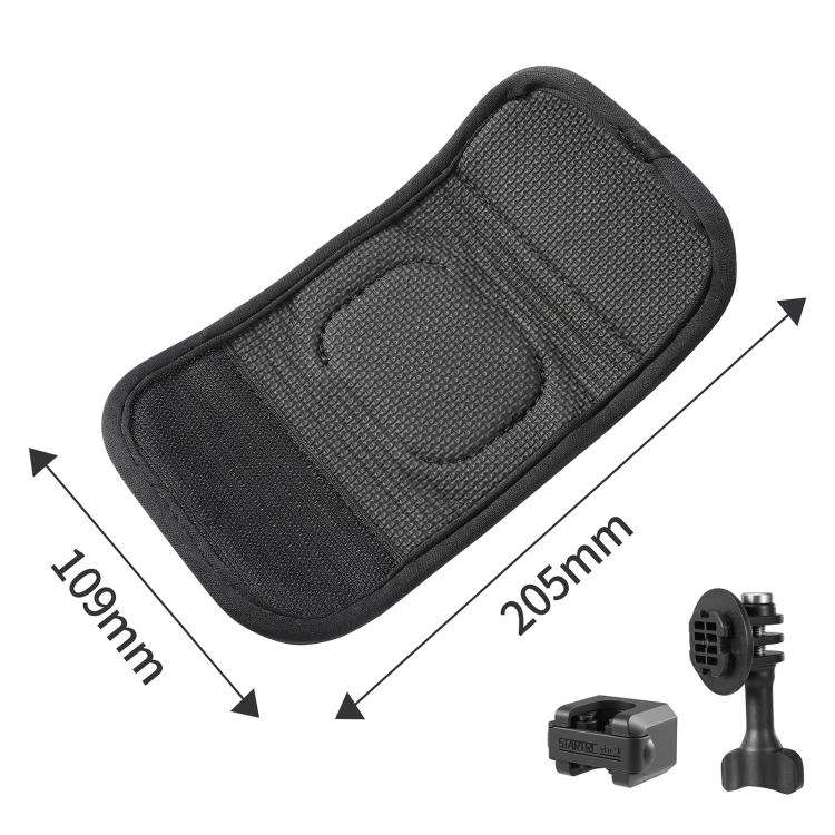 STARTRC Hook And Loop Fastener Selfie Stick Quick-Release Mount, Hook And Loop Mount