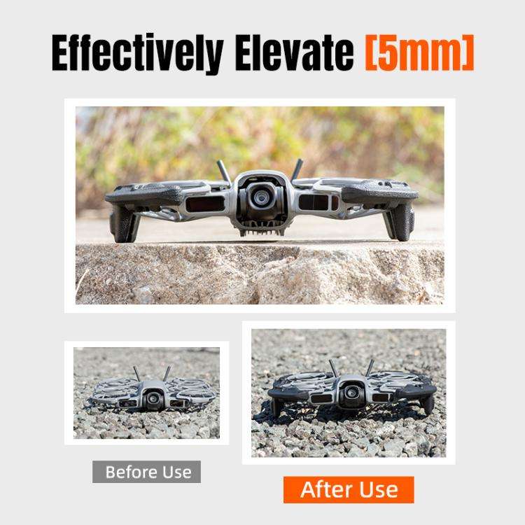For DJI Neo 2 STARTRC Light Anti-Sink Floating Propeller Guard Bumper, For DJI Neo 2 (Black), For...