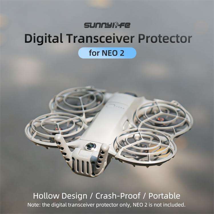 For DJI Neo 2 Sunnylife Hollow Design Digital Transceiver Protector Crash-Proof Digital Transceiv...