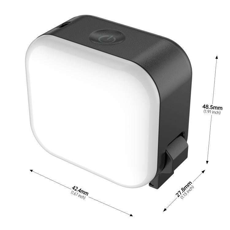 For DJI Osmo Pocket 3 STARTRC Cat Ears Magnetic Three Colors LED Fill Light with Fixed Clamp, For...