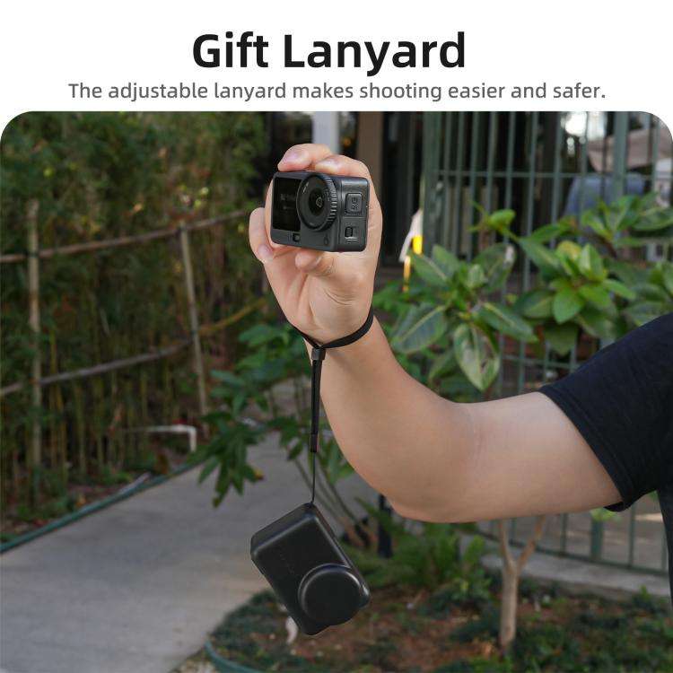Sunnylife Portable Protective Cover Shock-proof Dust-proof Storage Box with Lanyard for DJI Osmo ...