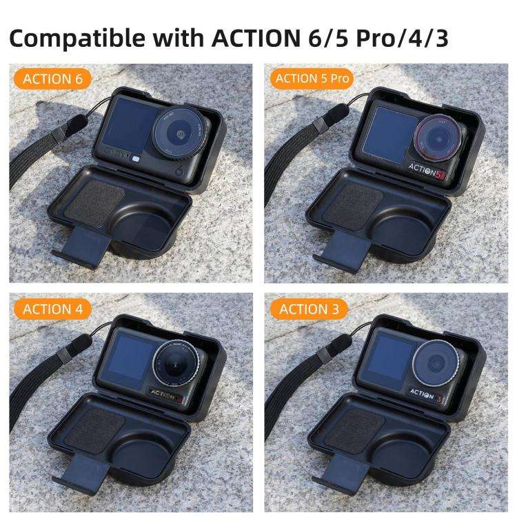 Sunnylife Portable Protective Cover Shock-proof Dust-proof Storage Box with Lanyard for DJI Osmo ...