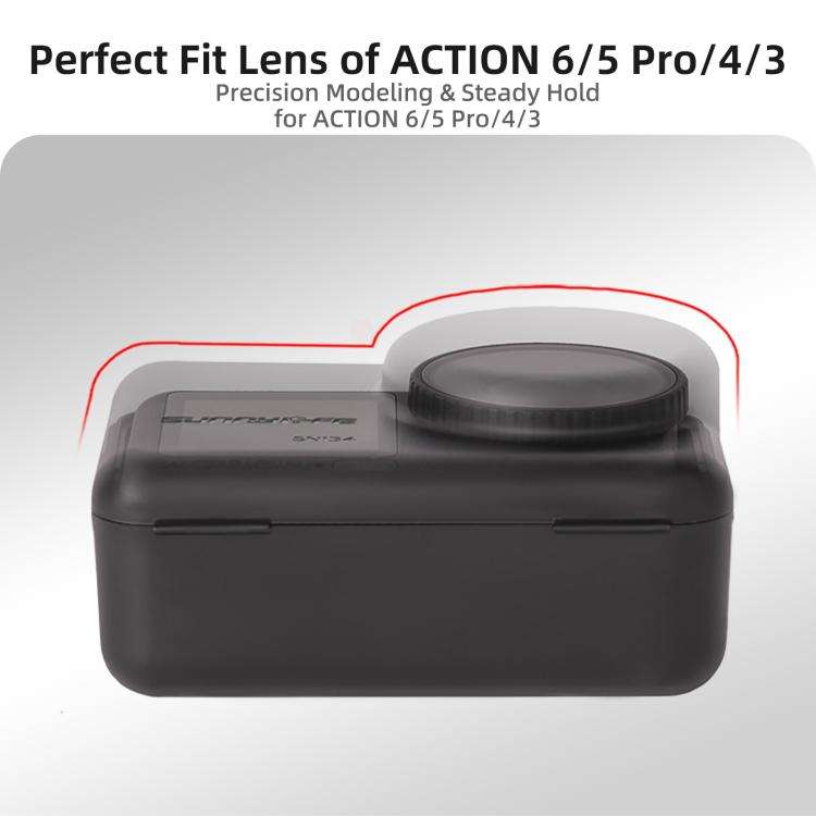 Sunnylife Portable Protective Cover Shock-proof Dust-proof Storage Box with Lanyard for DJI Osmo ...