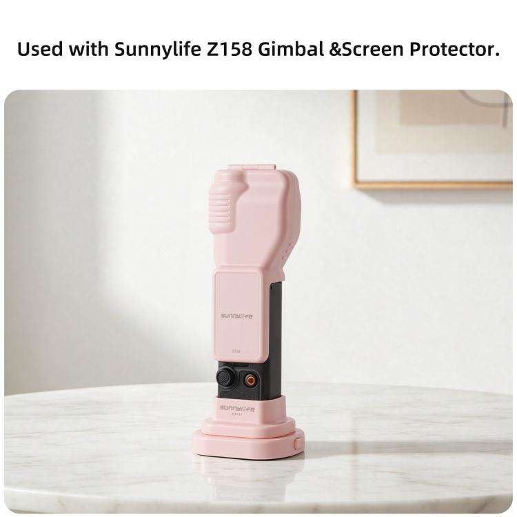 For DJI Osmo Pocket 4 / 3 Sunnylife Detachable Car & Desktop Base Stand Base Desktop Stabilizer S...
