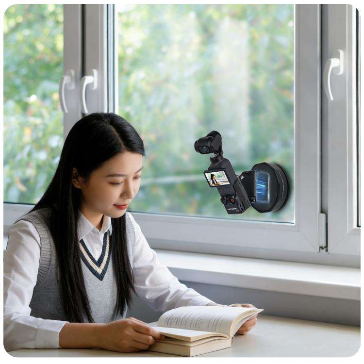 For DJI Osmo Pocket 4 / 3 Sunnylife Multifunctional Magnetic Mount Tabletop Base Bracket Angles A...