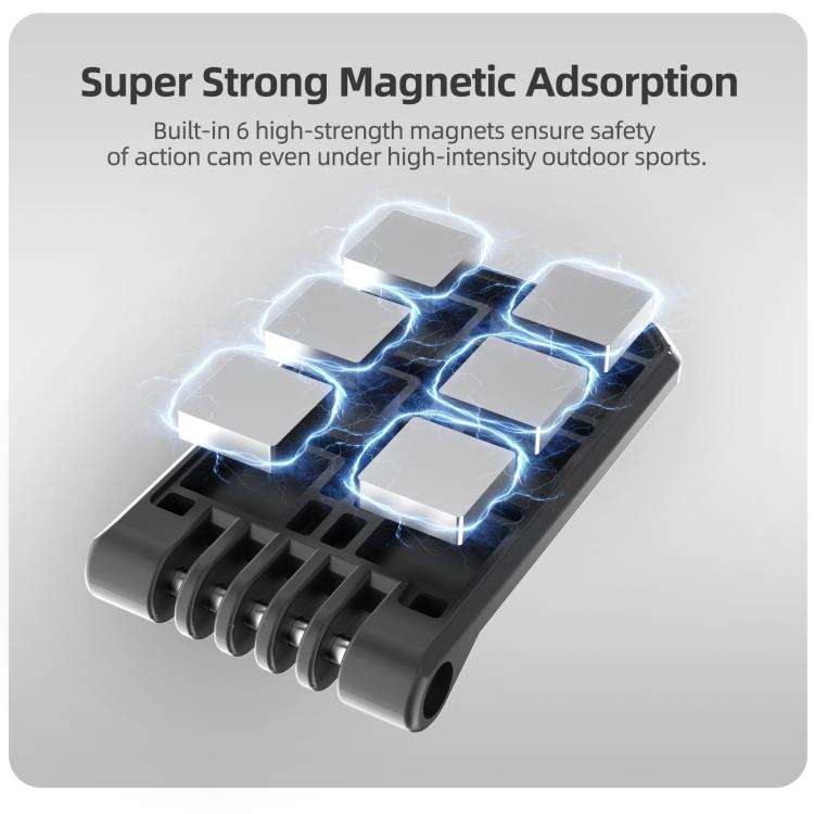 For DJI Osmo Pocket 4 / 3 Sunnylife Multifunctional Magnetic Mount Tabletop Base Bracket Angles A...