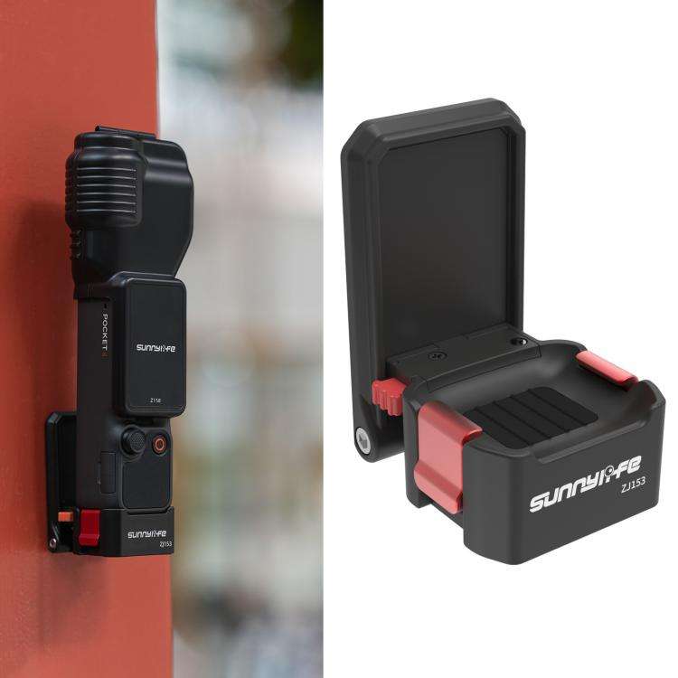 For DJI Osmo Pocket 4 / 3 Sunnylife Quick-Release Magnetic Mount Tabletop Base Plastic Bracket An...