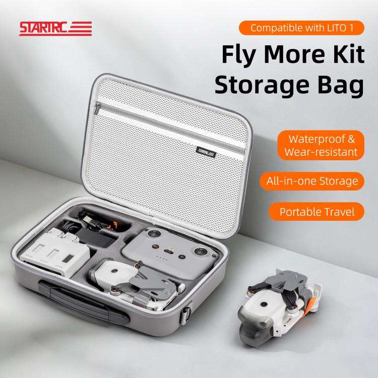 For DJI Lito 1 / X1 STARTRC Shoulder PU Storage Bag Handbag, For DJI Lito 1 / X1