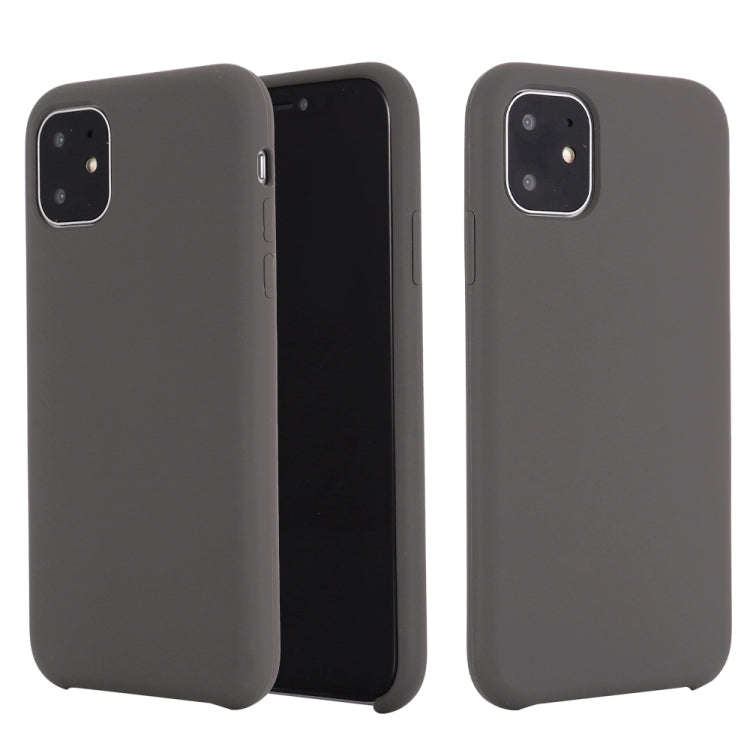 Solid Color Liquid Silicone Shockproof Case, For iPhone 11, For iPhone 11 Pro Max, For iPhone 11 Pro