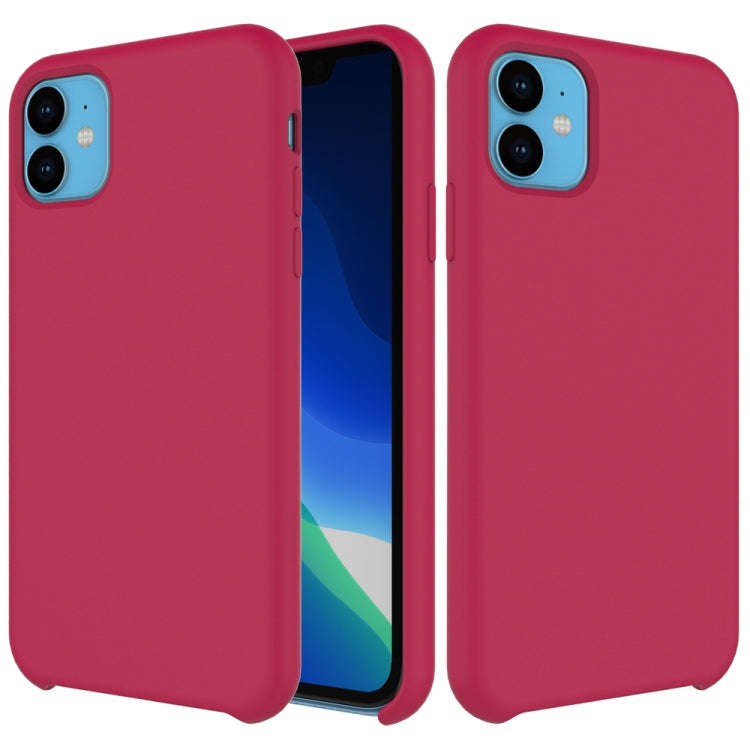 Solid Color Liquid Silicone Shockproof Case, For iPhone 11, For iPhone 11 Pro Max, For iPhone 11 Pro