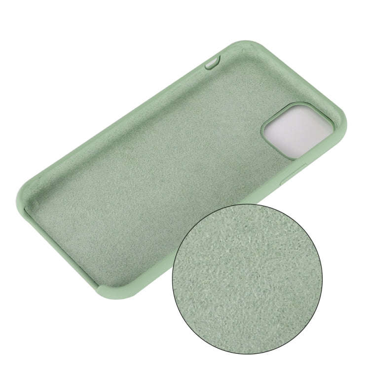 Solid Color Liquid Silicone Shockproof Case, For iPhone 11, For iPhone 11 Pro Max, For iPhone 11 Pro