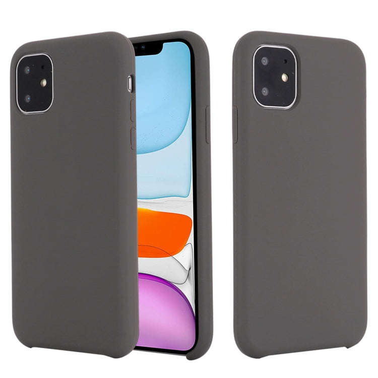 Solid Color Liquid Silicone Shockproof Case, For iPhone 11, For iPhone 11 Pro Max, For iPhone 11 Pro