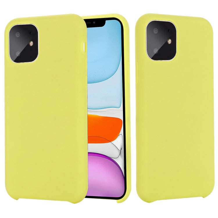 Solid Color Liquid Silicone Shockproof Case, For iPhone 11, For iPhone 11 Pro Max, For iPhone 11 Pro