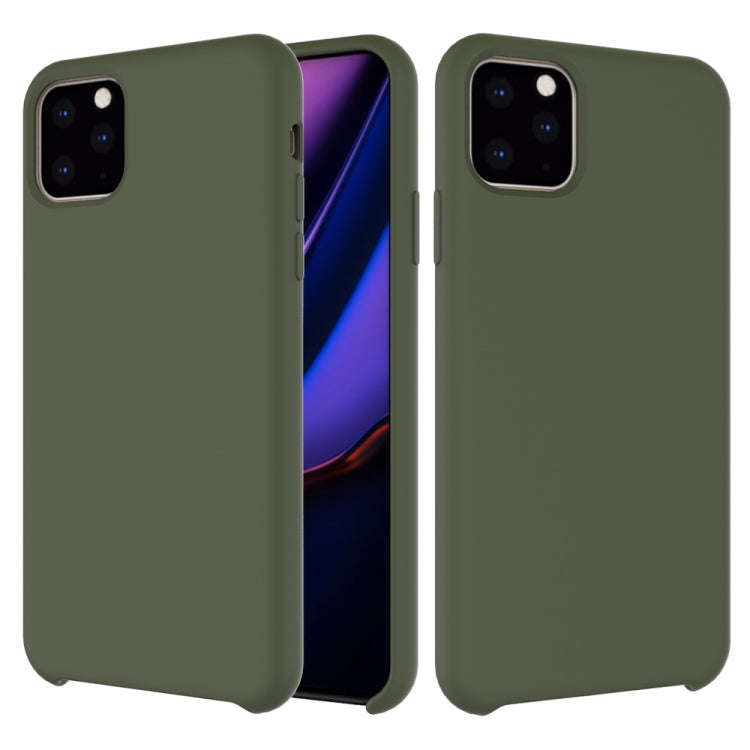 Solid Color Liquid Silicone Shockproof Case, For iPhone 11, For iPhone 11 Pro Max, For iPhone 11 Pro