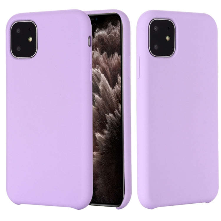 Solid Color Liquid Silicone Shockproof Case, For iPhone 11, For iPhone 11 Pro Max, For iPhone 11 Pro