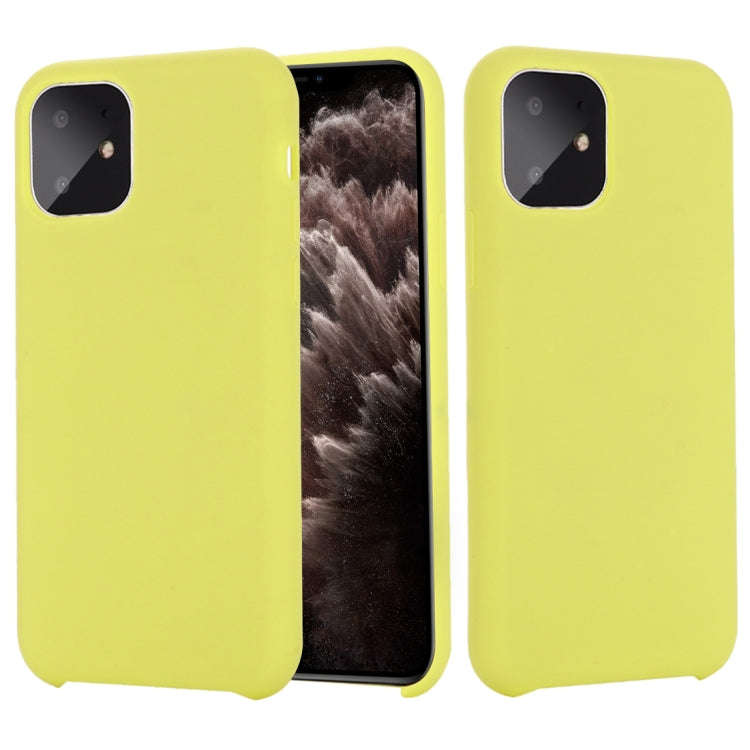 Solid Color Liquid Silicone Shockproof Case, For iPhone 11, For iPhone 11 Pro Max, For iPhone 11 Pro