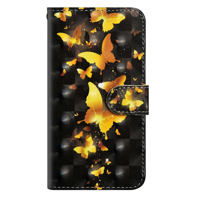 3D Painting Pattern Horizontal Flip TPU + PU Leather Case with Holder & Card Slots & Wallet, For ...