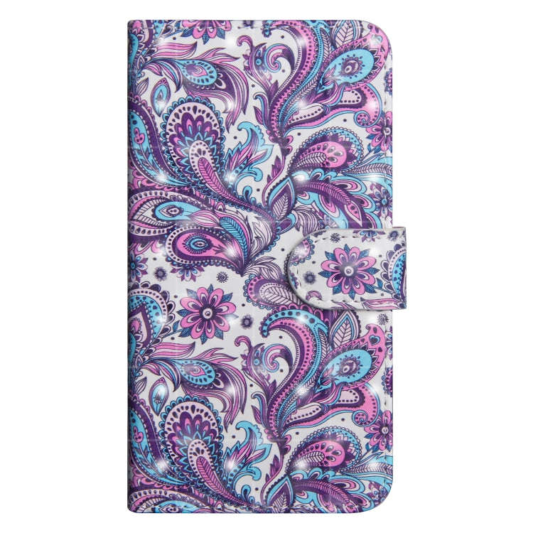 3D Painting Pattern Horizontal Flip TPU + PU Leather Case with Holder & Card Slots & Wallet, For ...