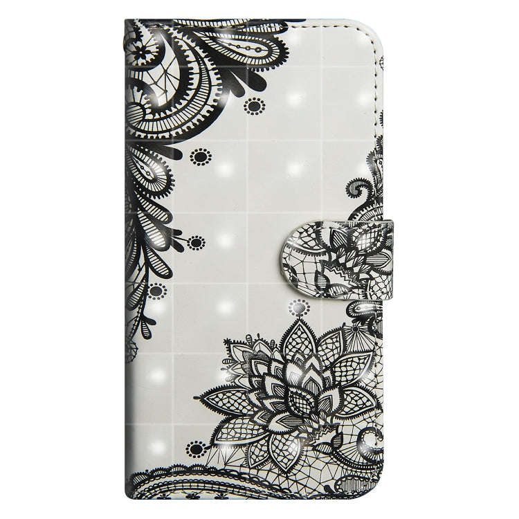 3D Painting Pattern Horizontal Flip TPU + PU Leather Case with Holder & Card Slots & Wallet, For ...