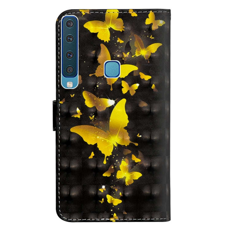3D Painting Pattern Horizontal Flip TPU + PU Leather Case with Holder & Card Slots & Wallet, For ...