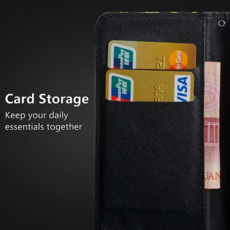 3D Painting Pattern Horizontal Flip TPU + PU Leather Case with Holder & Card Slots & Wallet, For ...