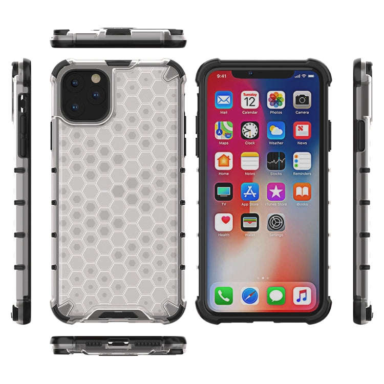 Shockproof Honeycomb PC + TPU Case for iPhone, For iPhone 11 Pro, For iPhone 11, For iPhone 11 Pr...