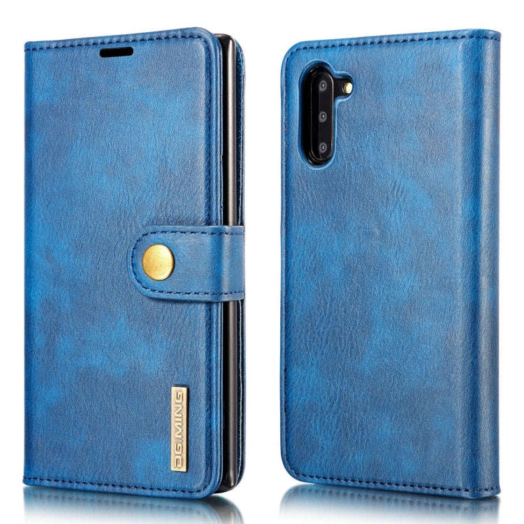 DG.MING Crazy Horse Texture Flip Detachable Magnetic Leather Case with Holder & Card Slots & Wall...