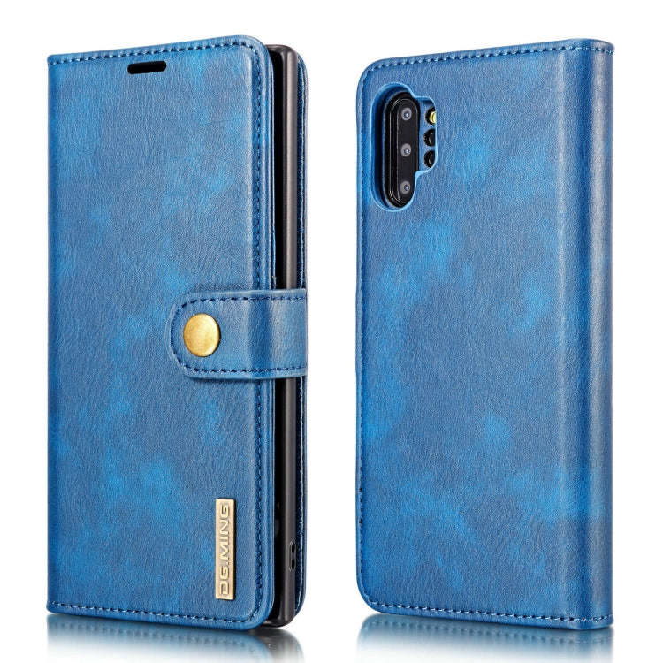 DG.MING Crazy Horse Texture Flip Detachable Magnetic Leather Case with Holder & Card Slots & Wall...