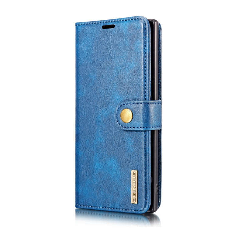 DG.MING Crazy Horse Texture Flip Detachable Magnetic Leather Case with Holder & Card Slots & Wall...