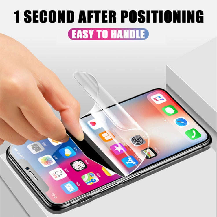 25 PCS Soft Hydrogel Film Full Cover Front Protector with Alcohol Cotton + Scratch Card for, For ...