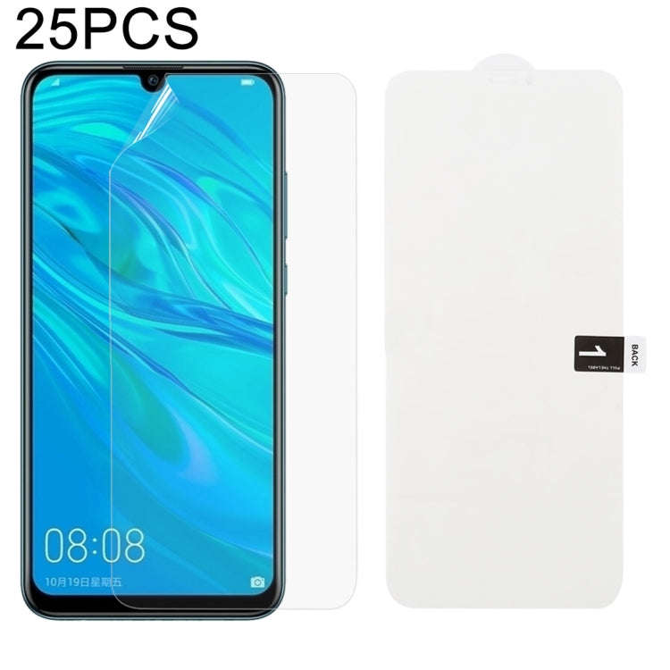 25 PCS Soft Hydrogel Film Full Cover Front Protector with Alcohol Cotton + Scratch Card for, For ...
