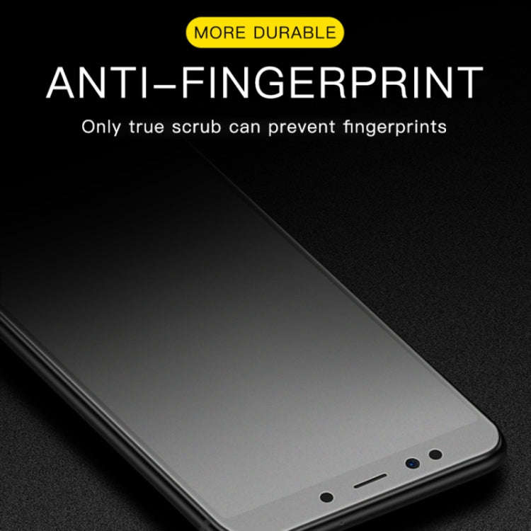 AG Matte Frosted Full Cover Tempered Glass, For Xiaomi Redmi Note 6 Pro