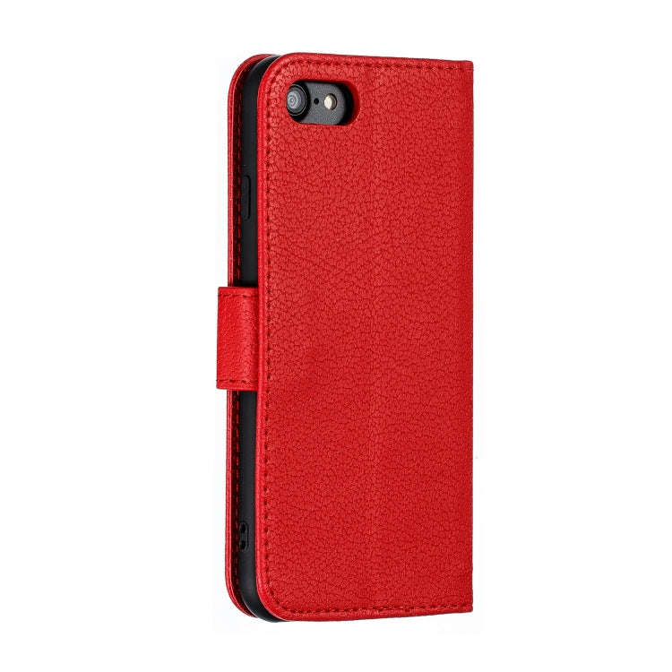 Feather Pattern Litchi Texture Horizontal Flip Leather Case with Wallet & Holder & Card Slots, Fo...