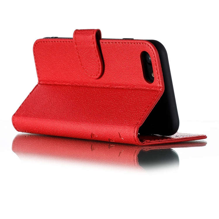 Feather Pattern Litchi Texture Horizontal Flip Leather Case with Wallet & Holder & Card Slots, Fo...