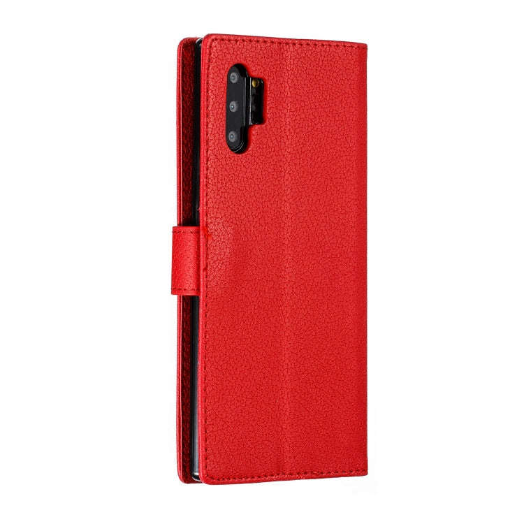 Feather Pattern Litchi Texture Horizontal Flip Leather Case with Wallet & Holder & Card Slots, Fo...
