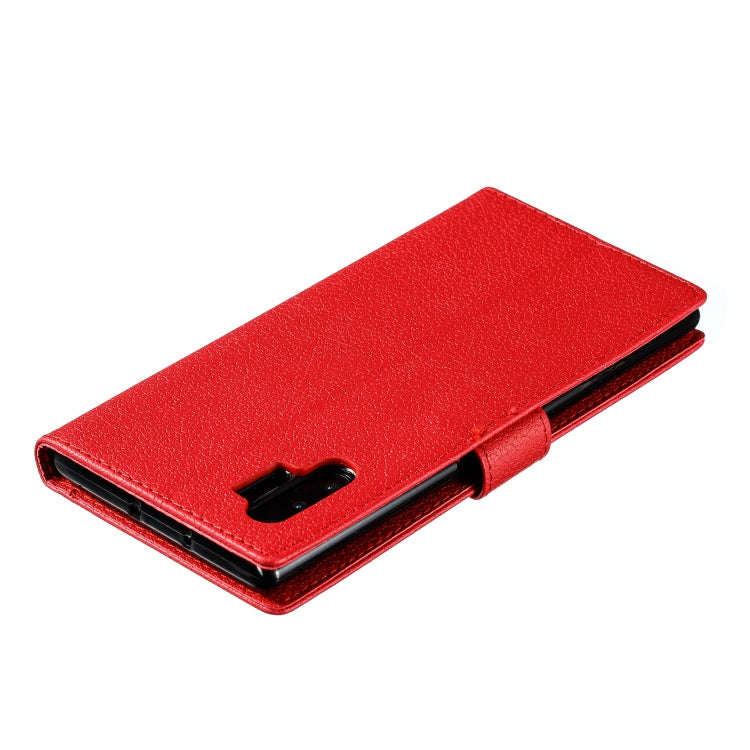 Feather Pattern Litchi Texture Horizontal Flip Leather Case with Wallet & Holder & Card Slots, Fo...