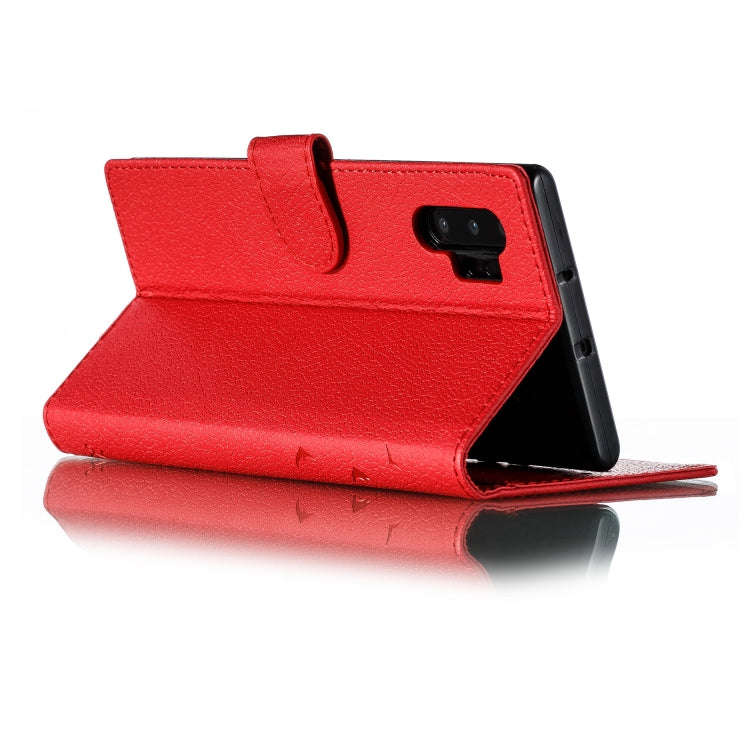 Feather Pattern Litchi Texture Horizontal Flip Leather Case with Wallet & Holder & Card Slots, Fo...