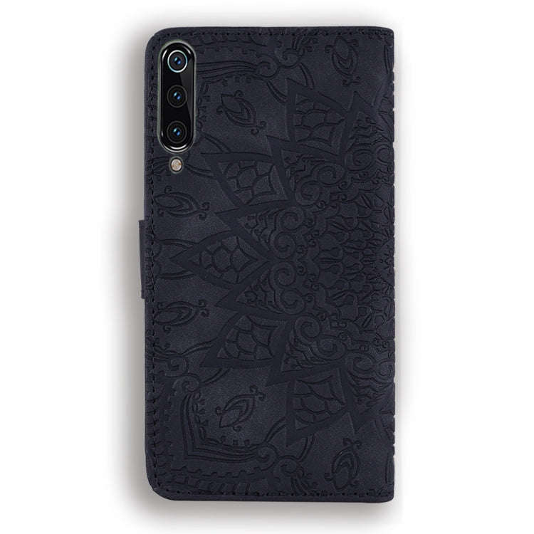 Calf Pattern Double Folding Design Embossed Leather Case with Wallet & Holder & Card Slots, for X...