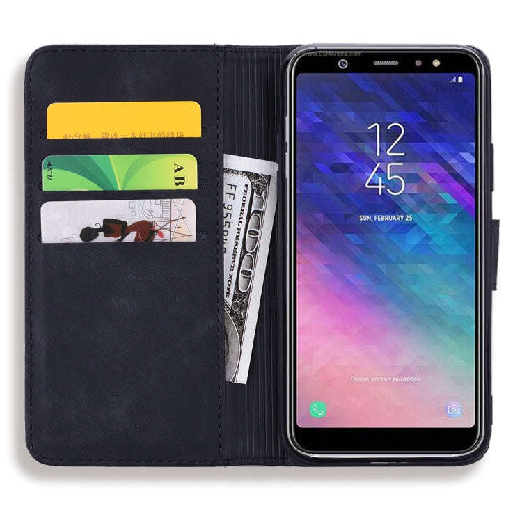 Calf Pattern Double Folding Design Embossed Leather Case with Wallet & Holder & Card Slots, for G...
