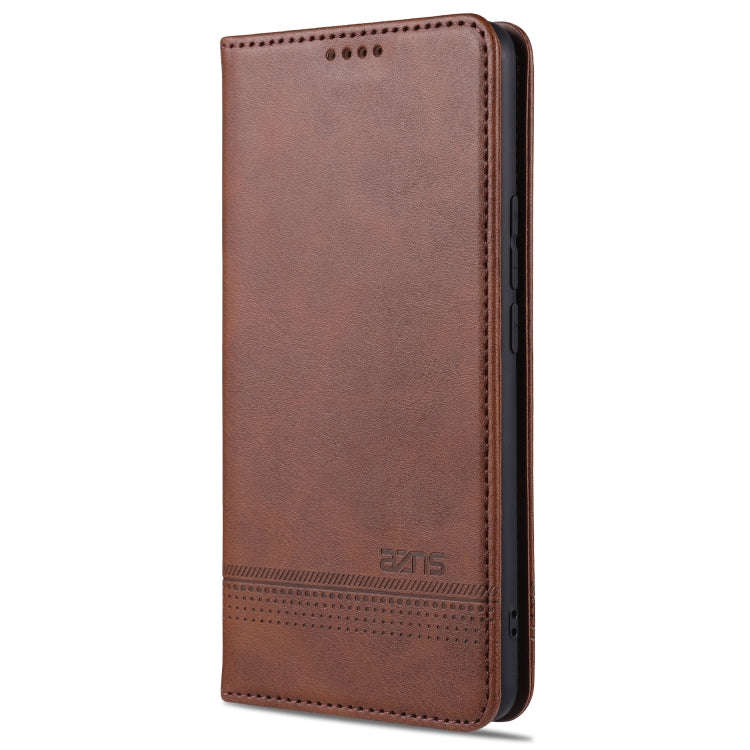 AZNS Magnetic Calf Texture Horizontal Flip Leather Case with Card Slots & Holder & Wallet, For Hu...