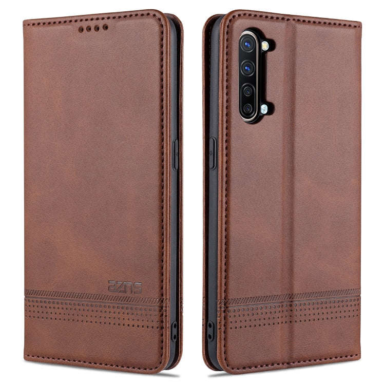 AZNS Magnetic Calf Texture Horizontal Flip Leather Case with Card Slots & Holder & Wallet, For Hu...