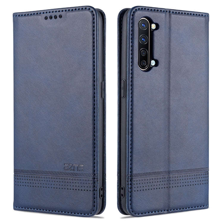 AZNS Magnetic Calf Texture Horizontal Flip Leather Case with Card Slots & Holder & Wallet, For Hu...