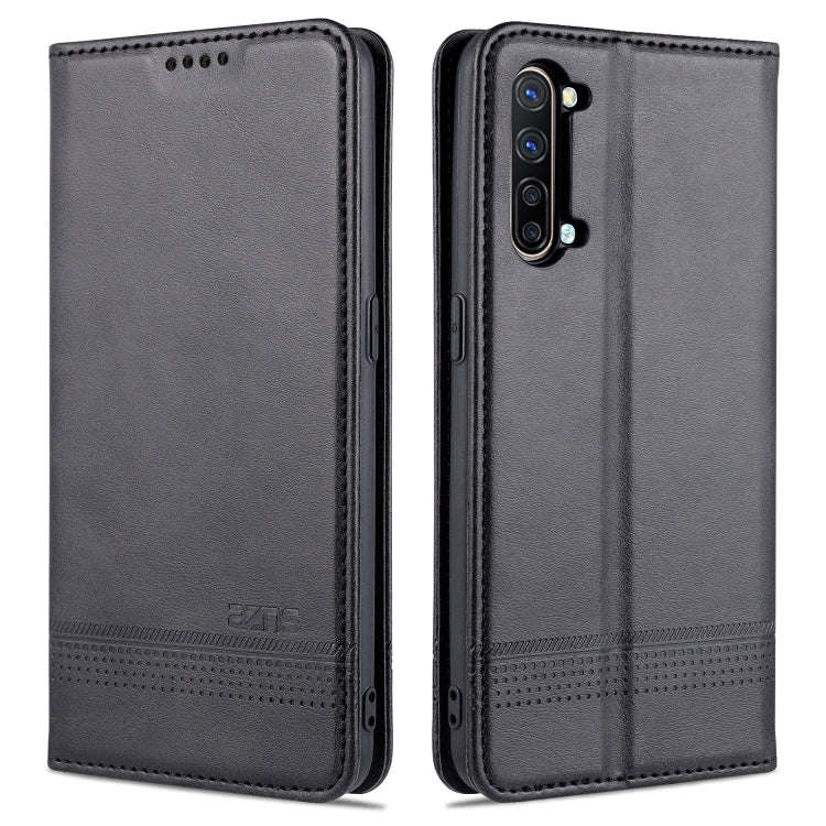 AZNS Magnetic Calf Texture Horizontal Flip Leather Case with Card Slots & Holder & Wallet, For Hu...