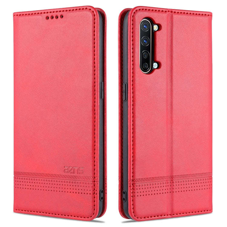 AZNS Magnetic Calf Texture Horizontal Flip Leather Case with Card Slots & Holder & Wallet, For Hu...