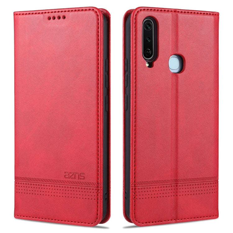 AZNS Magnetic Calf Texture Horizontal Flip Leather Case with Card Slots & Holder & Wallet, For Hu...