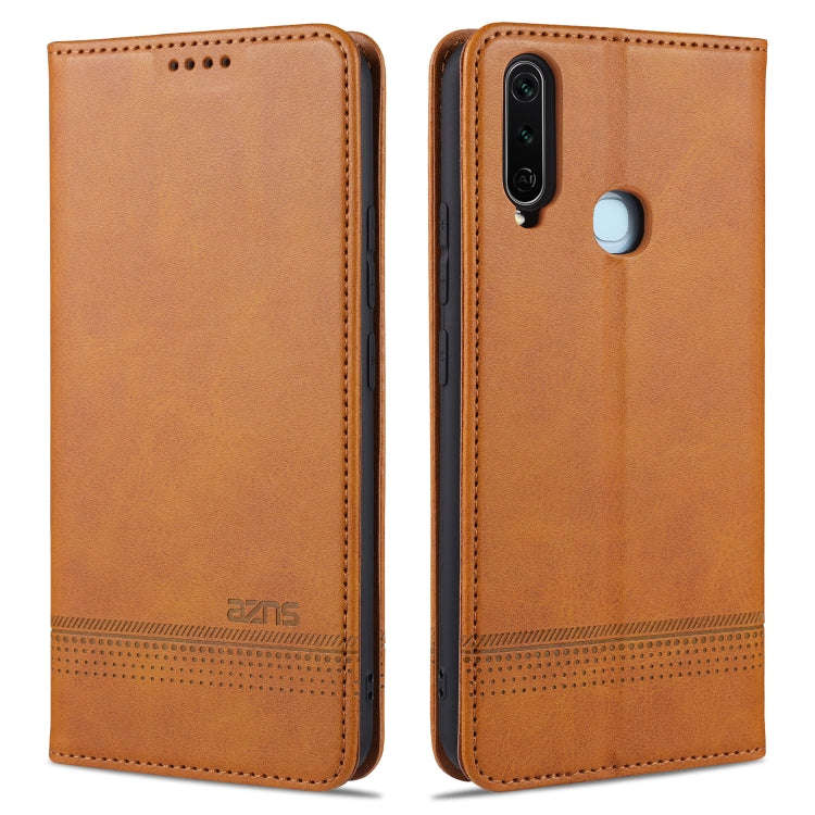 AZNS Magnetic Calf Texture Horizontal Flip Leather Case with Card Slots & Holder & Wallet, For Hu...